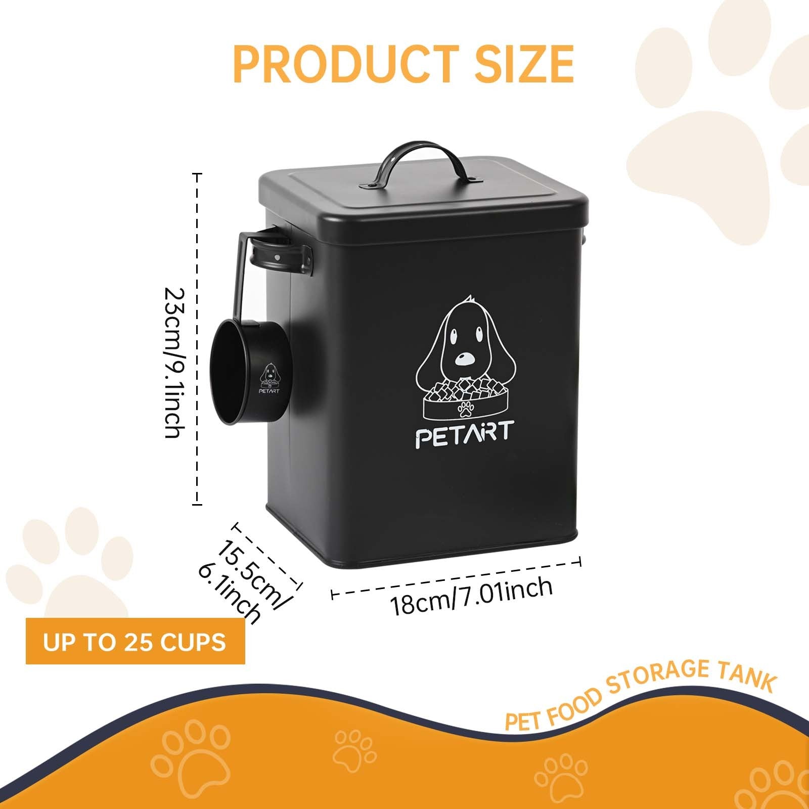 BNM™ PawFresh Food Bin with Spoon