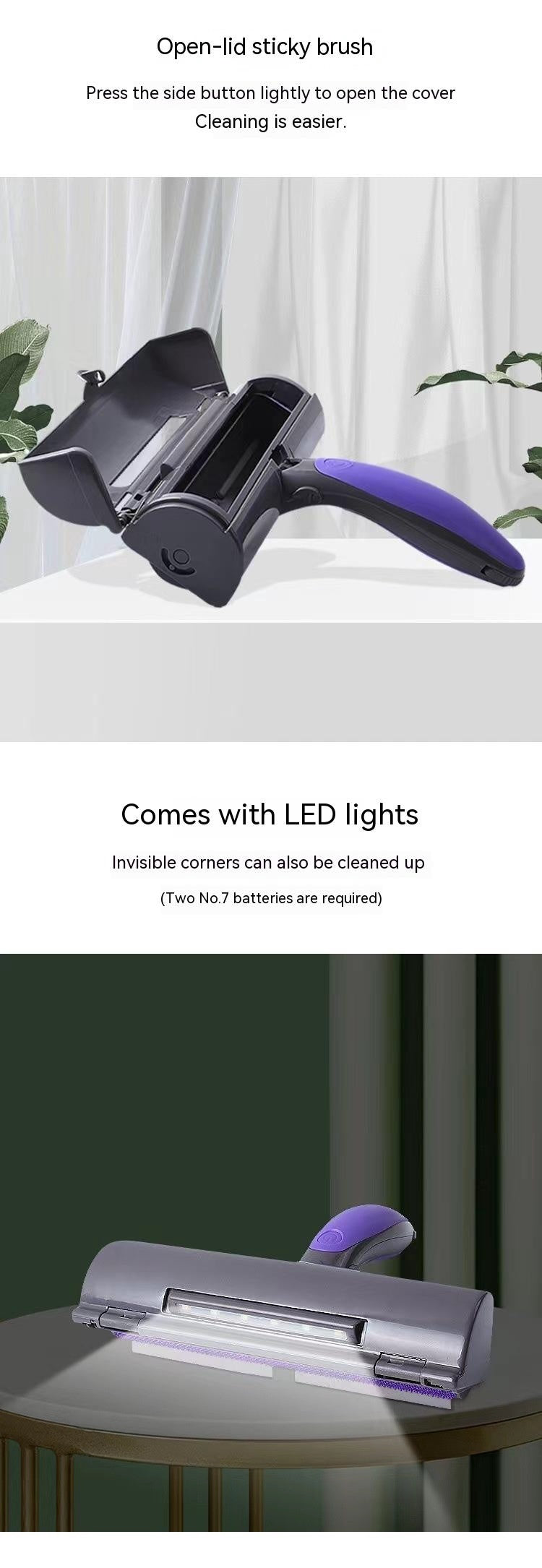 Carpet Hair Removal With Light - For Boo n Meow