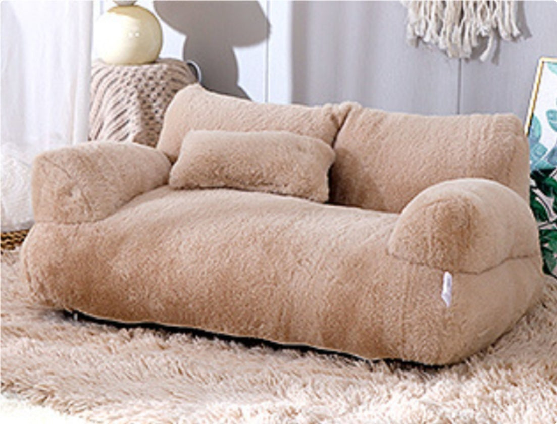Luxury Cat Bed Sofa Winter Warm BOO N MEOW