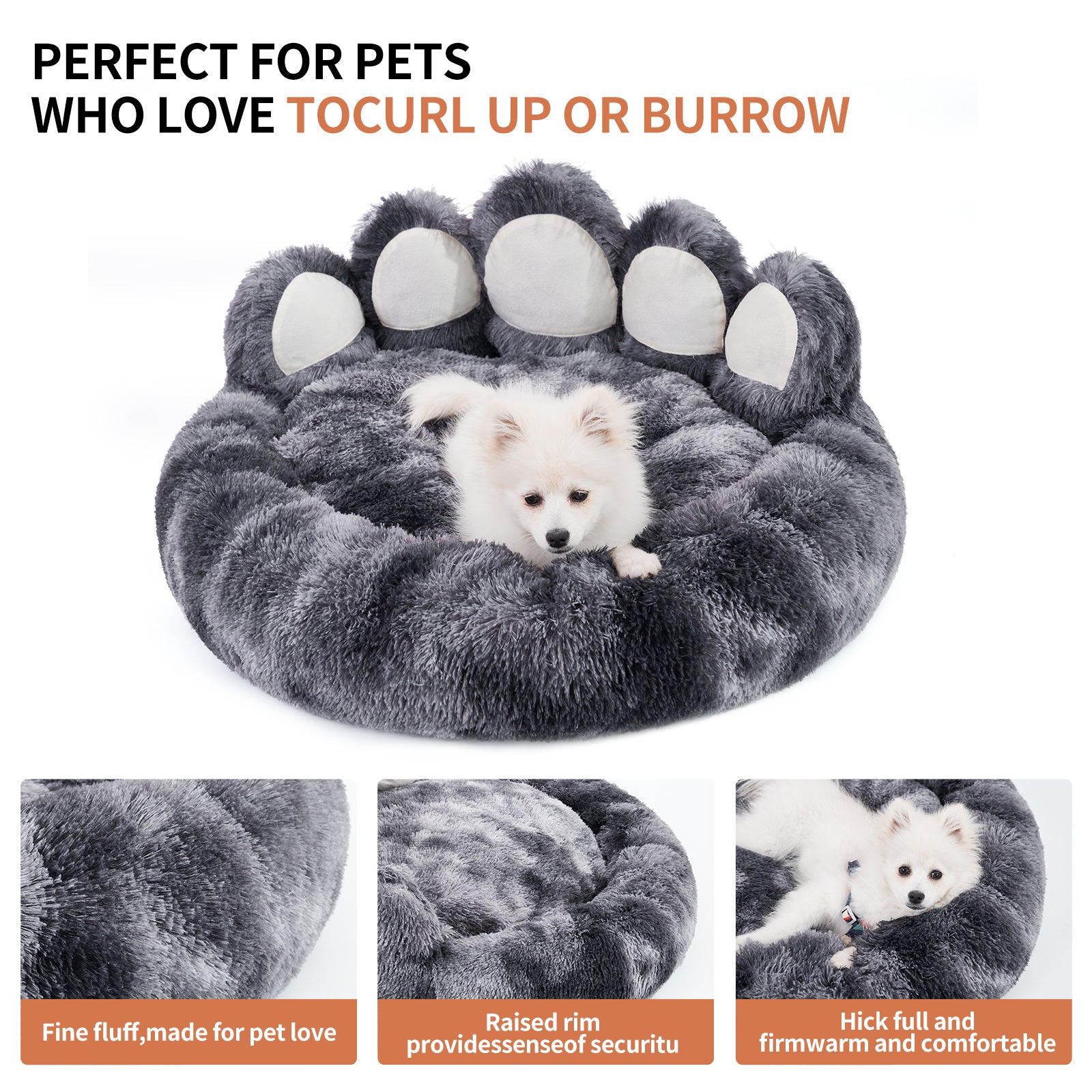 Boo n Meow™ Standing Bear Paw Pet Sofa