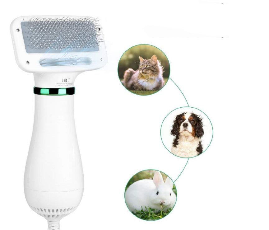 All-in-one Hair Comb / Hair Dryer - For Boo n Meow