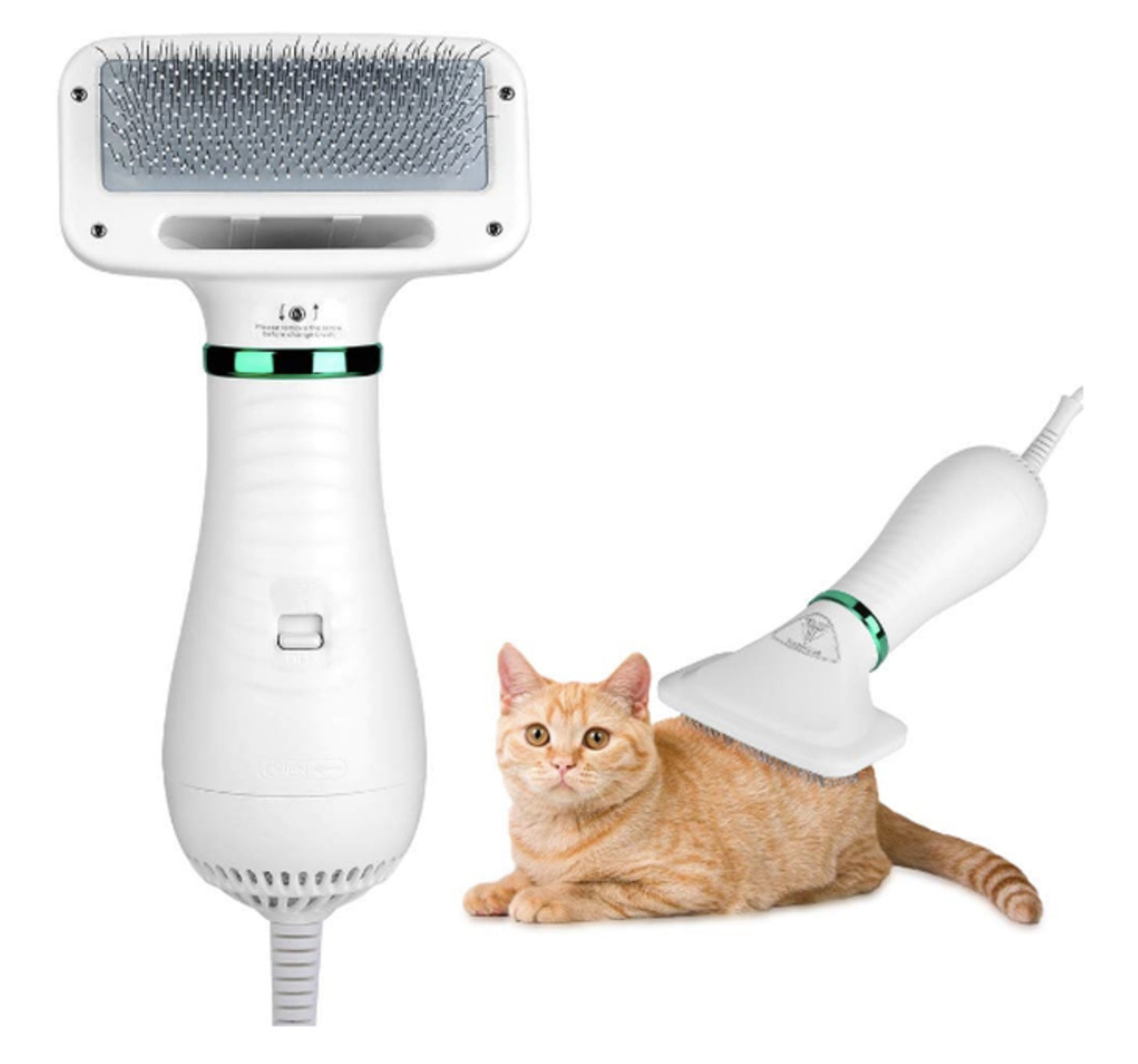 All-in-one Hair Comb / Hair Dryer - For Boo n Meow