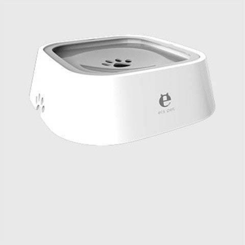 1.5L Cat Dog Water Bowl Carried Floating Bowl Anti-Overflow Slow Water Feeder Dispenser Pet