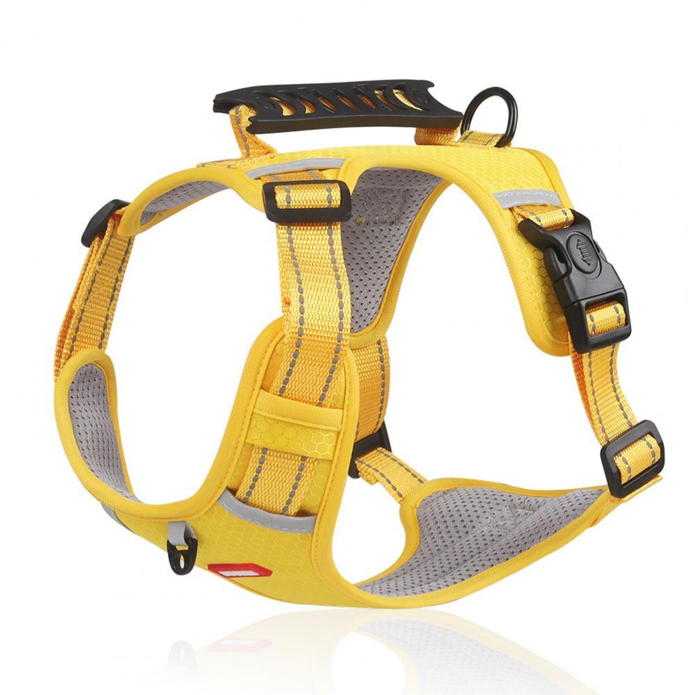 Nylon Dog Harness No Pull Breathable Reflective Pet Harness Vest For Small Large Dog Outdoor Running Dogs