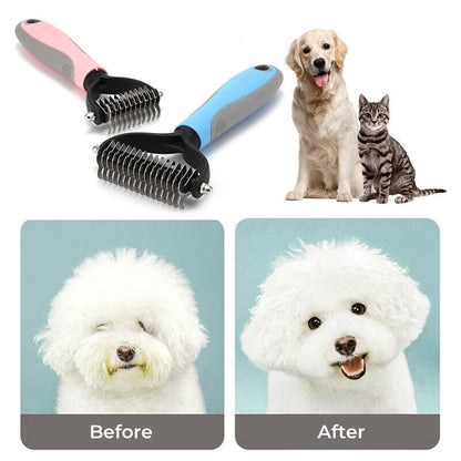 Boo n Meow Dual-Sided Dematting &amp; Deshedding Brush