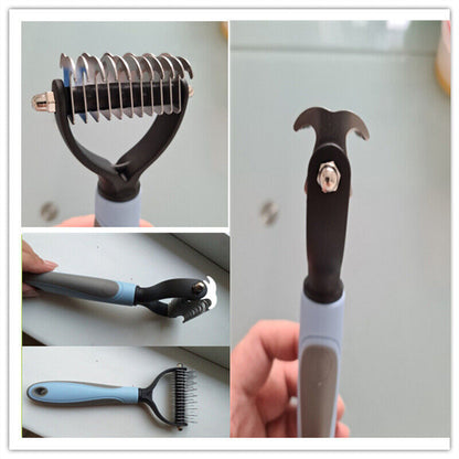 Boo n Meow Dual-Sided Dematting &amp; Deshedding Brush
