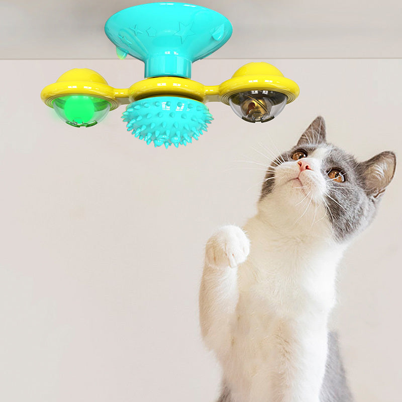Rotating Windmill Itch Scratching Device & Teeth Shining Toys