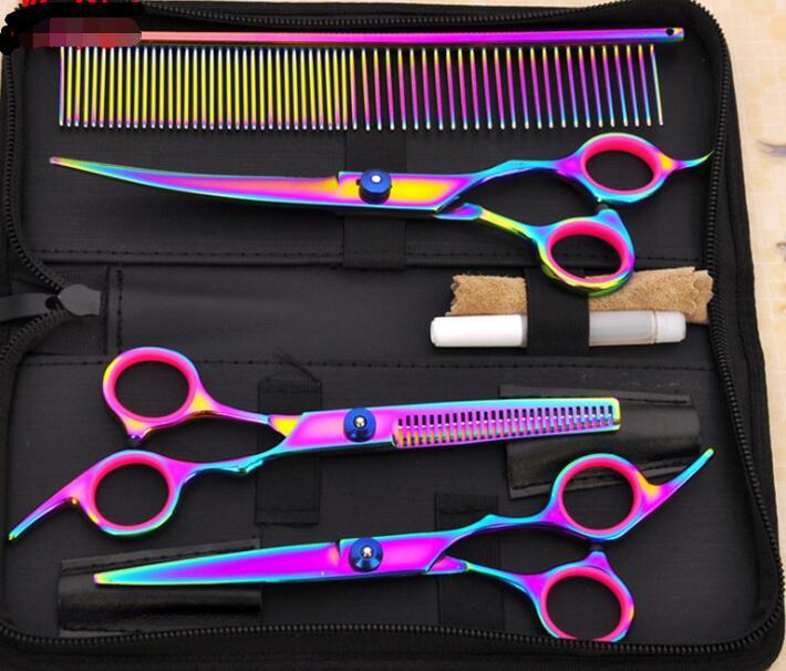 Boo n Meow™ 5-Piece Professional Dog Grooming Scissors Set