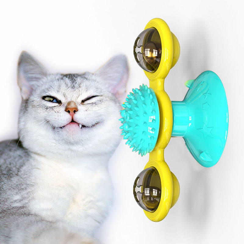 Rotating Windmill Itch Scratching Device & Teeth Shining Toys