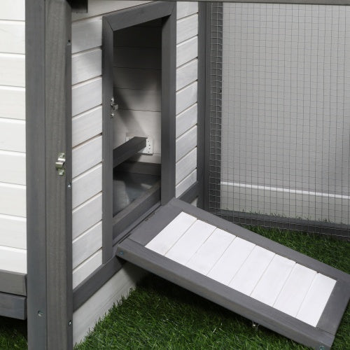 Boo n Meow Wooden Chicken Coop with Nesting Boxes
