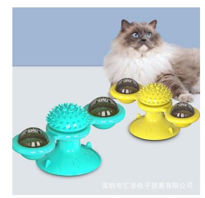 Rotating Windmill Itch Scratching Device & Teeth Shining Toys