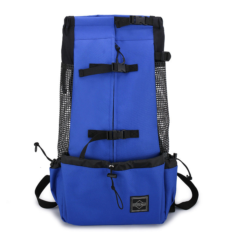 Dogs Backpack Out Double Shoulder Portable Travel Backpack