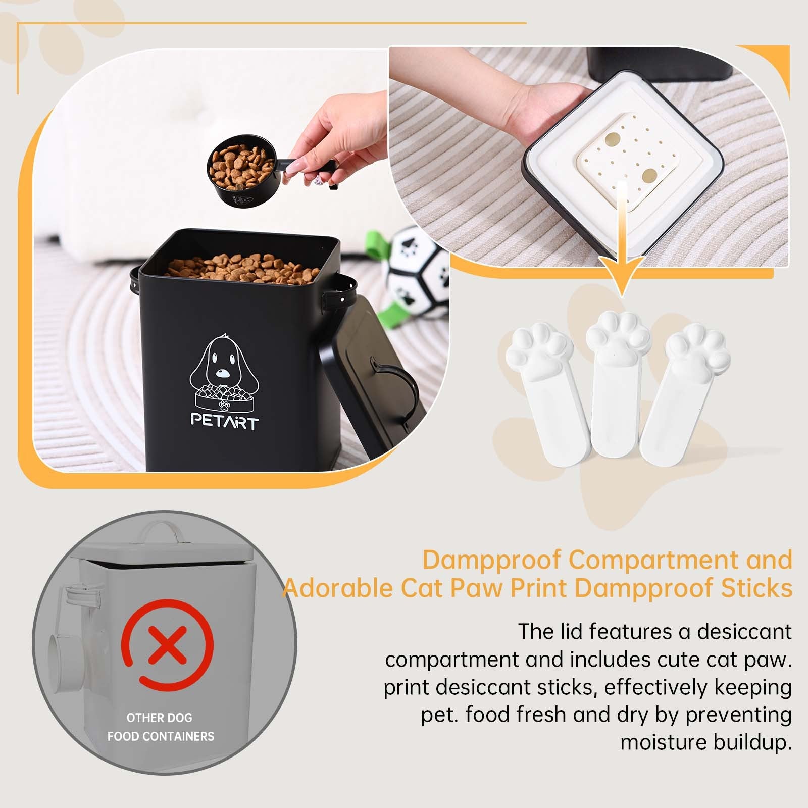 BNM™ PawFresh Food Bin with Spoon