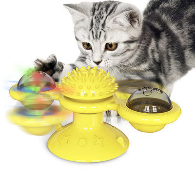 Rotating Windmill Itch Scratching Device & Teeth Shining Toys