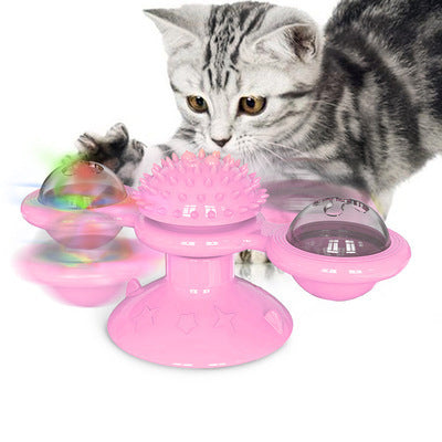 Rotating Windmill Itch Scratching Device & Teeth Shining Toys