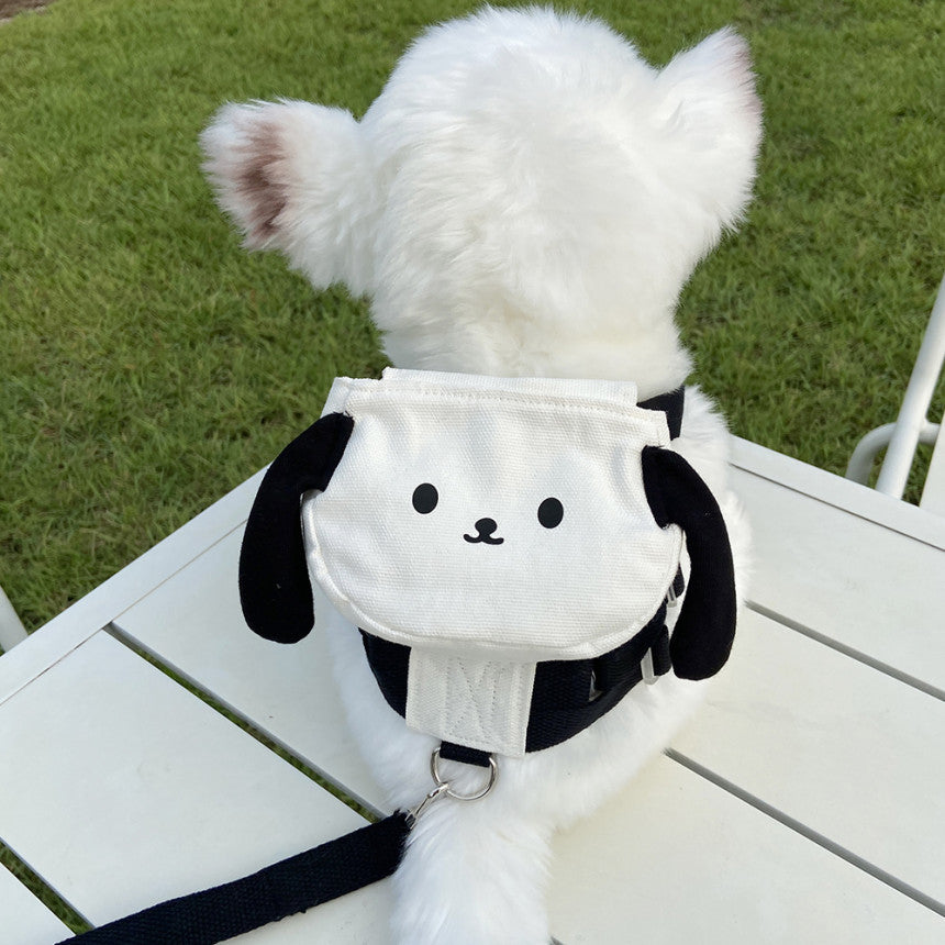 Outing Cute Backpack n Leash - For Boo n Meow