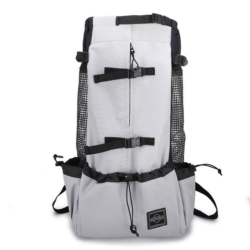 Dogs Backpack Out Double Shoulder Portable Travel Backpack