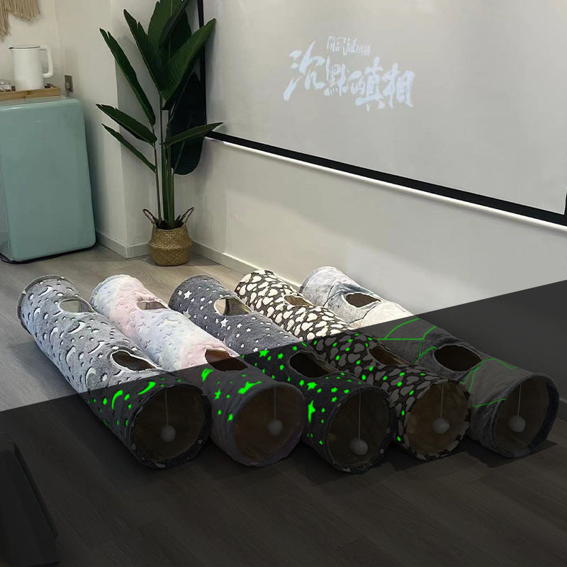 Boo n Meow™ Glow-in-the-Dark Cat Tunnel
