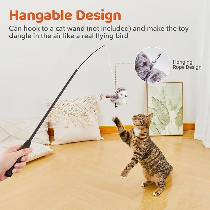 Boo n Meow™ Interactive Sandpiper Cat Toy