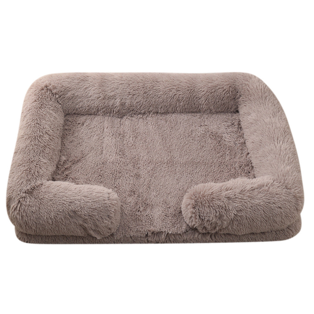 Plush Rectangle Bed - For Boo n Meow