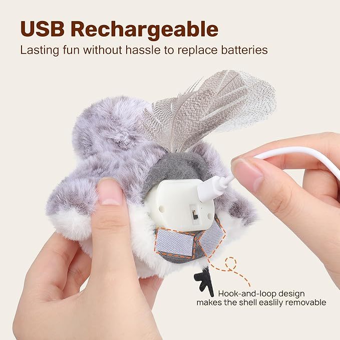 Boo n Meow™ Interactive Sandpiper Cat Toy