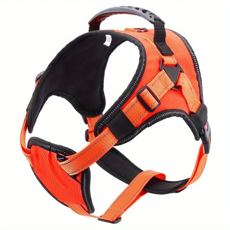 Nylon Dog Harness No Pull Breathable Reflective Pet Harness Vest For Small Large Dog Outdoor Running Dogs