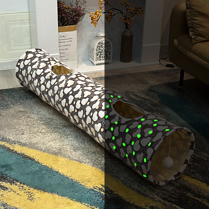 Boo n Meow™ Glow-in-the-Dark Cat Tunnel