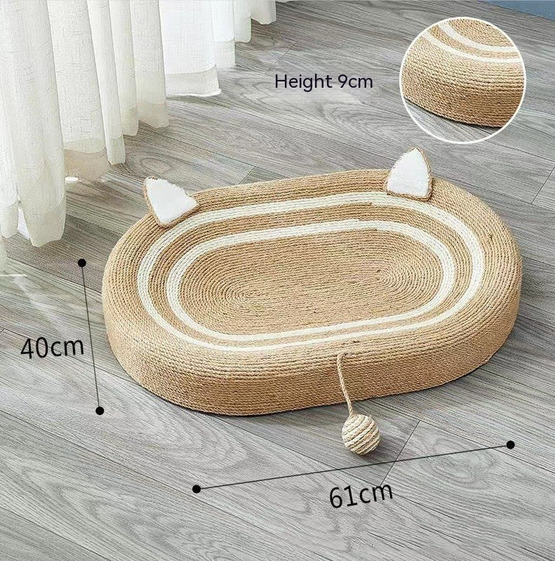 Meow's Premium Sisal Scratch Basin