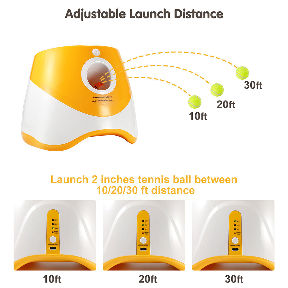 Automatic Tennis Launcher - DOG TRAINER