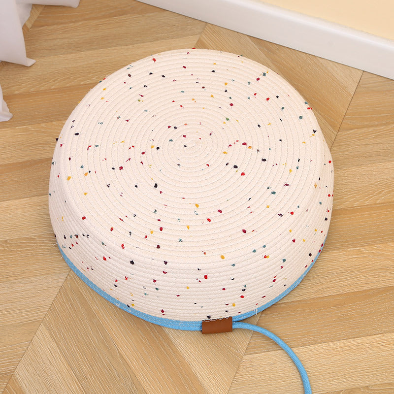 Boo n Meow™ Handwoven Cotton &amp; Hemp Rope Pet Nest