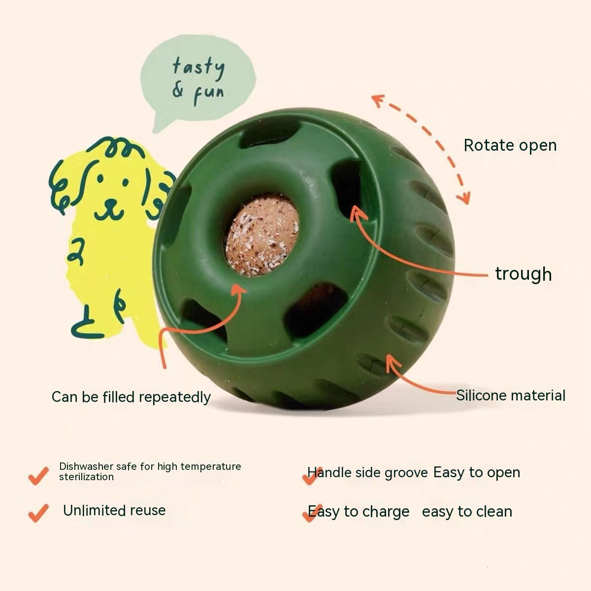 Stuffed Boo Eating Toy Ball